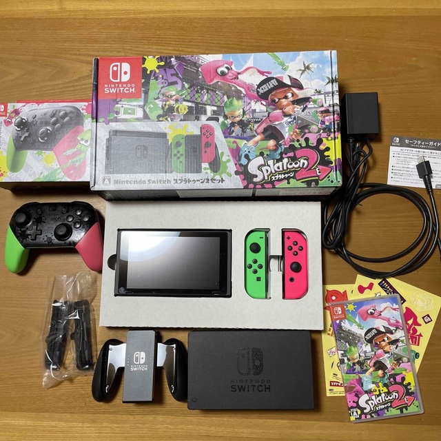 Nintendo Switch スプラトゥーン2セット+プロコン