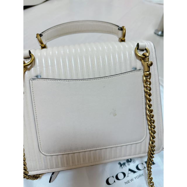 coach キルティングショルダーバッグ