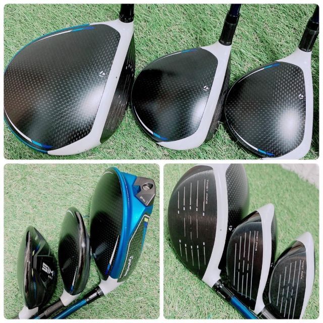Callaway Golf(キャロウェイゴルフ)のバッグ新品！ゴルフクラブセット メンズ テーラーメイド 12本 SIMMAX スポーツ/アウトドアのゴルフ(クラブ)の商品写真