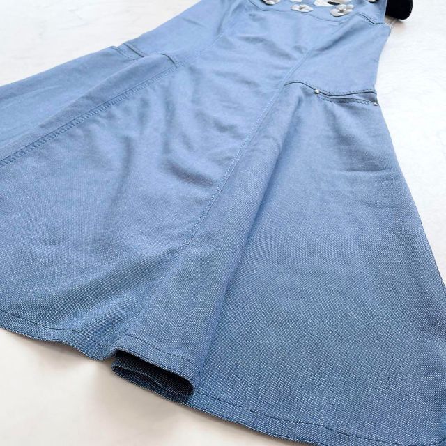TO BE CHIC - 【TOBECHIC】19SS*デニムワンピース お花モチーフ