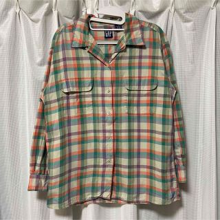 ギャップ(GAP)の90年代 OLD GAP ギャップ 長袖 ボックス シャツ(シャツ/ブラウス(長袖/七分))