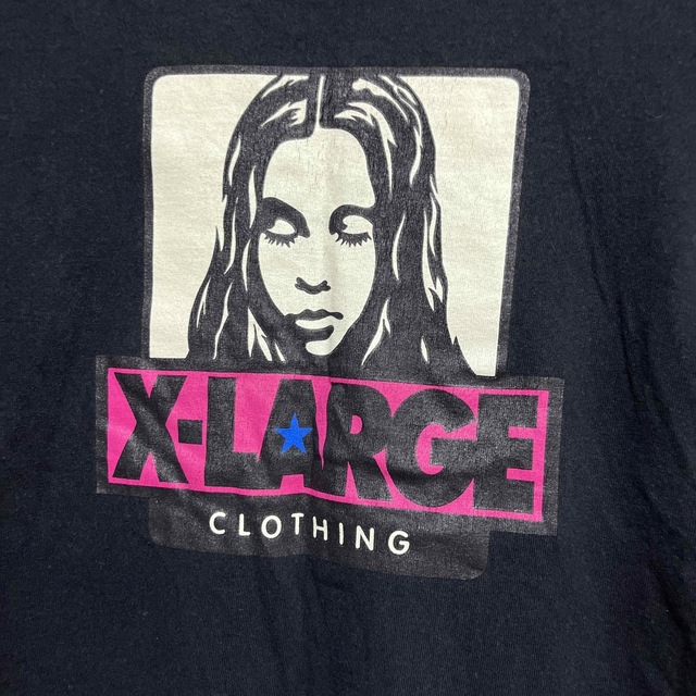 X-girl(エックスガール)のエクストララージ　XRARGE XGIRL  レディースのトップス(Tシャツ(半袖/袖なし))の商品写真