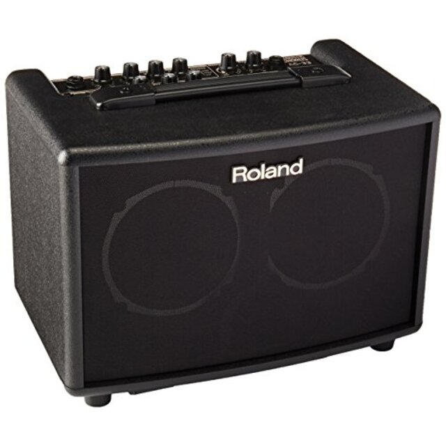 (中古）Roland ローランド アコースティック ギター アンプ 15W+15W ブラック AC-33