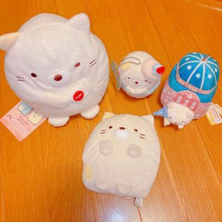 スミッコグラシ(すみっコぐらし)の【未使用】すみっコぐらし　ねこ4点おまとめセット　限定ものあり♪(キャラクターグッズ)