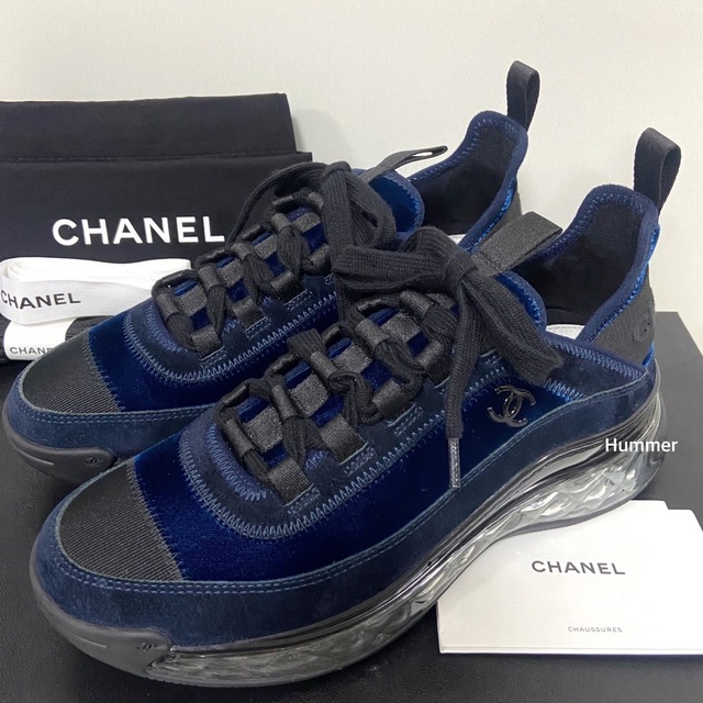 CHANEL(シャネル)のモグリSHOP様  シャネル 限定 激レア クリアソール スニーカー 付属品 レディースの靴/シューズ(スニーカー)の商品写真