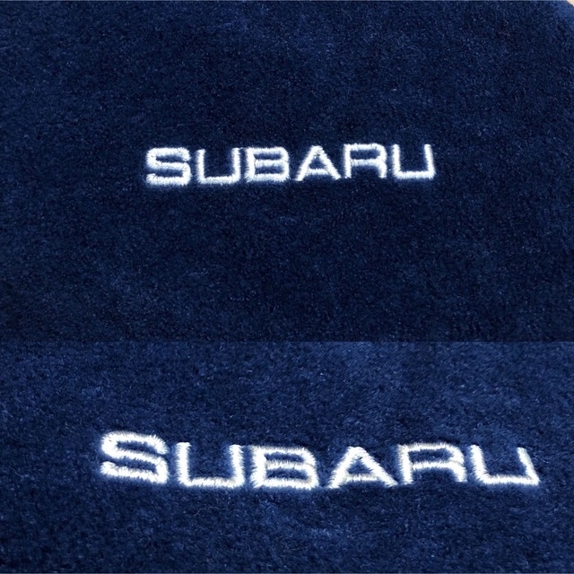SUBARU フリース ジャケット L-XL程度 ネイビー スバル 自動車 紺
