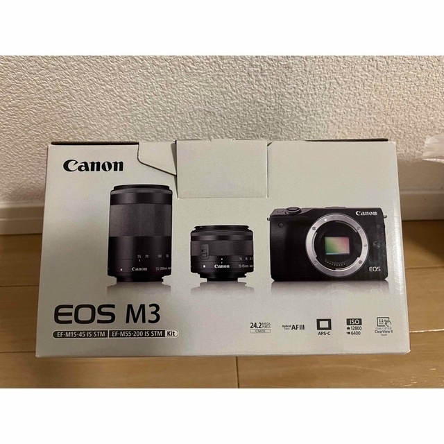 Canon EOS M3 ダブルズームキット