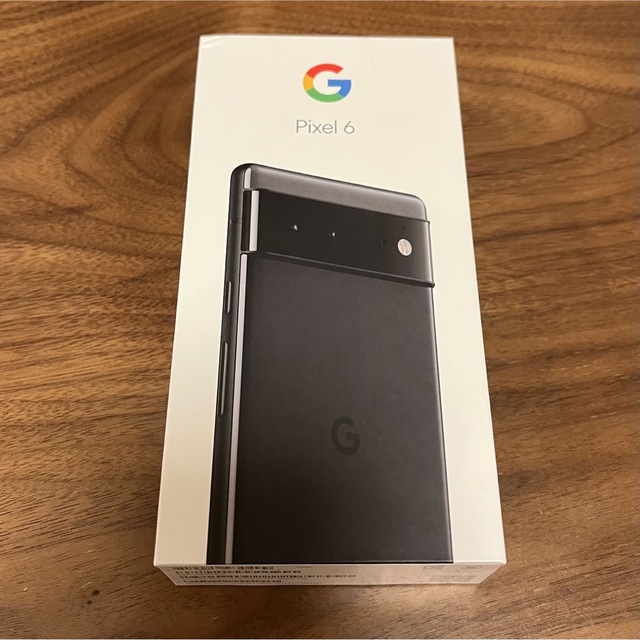 Google Pixel(グーグルピクセル)のPixel 6 ブラック 化粧箱 スマホ/家電/カメラのスマートフォン/携帯電話(その他)の商品写真