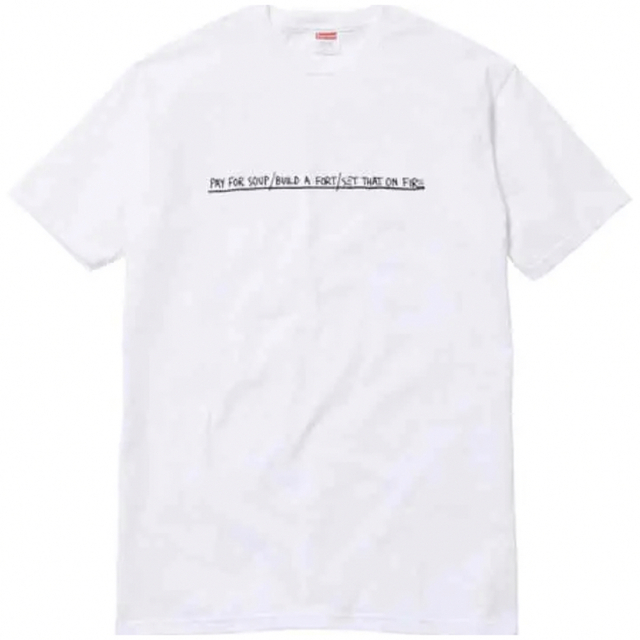 Supreme Basquiat Pay For Soup Tee バスキア