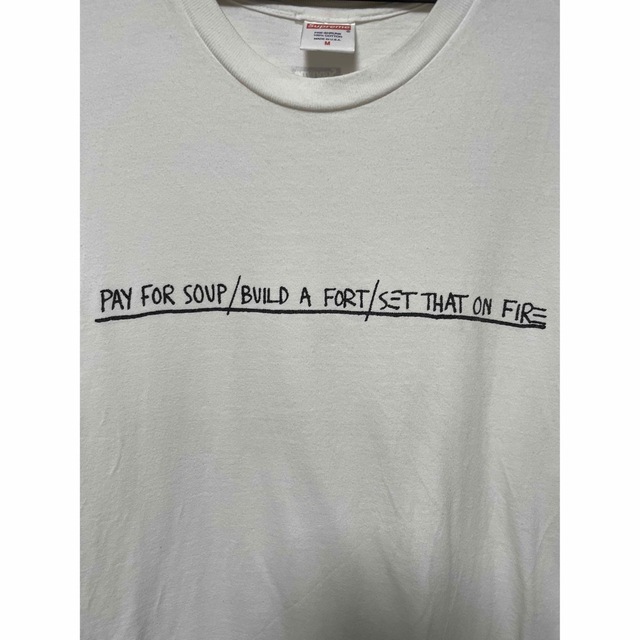 Supreme(シュプリーム)のSupreme Basquiat Pay For Soup Tee バスキア メンズのトップス(Tシャツ/カットソー(半袖/袖なし))の商品写真