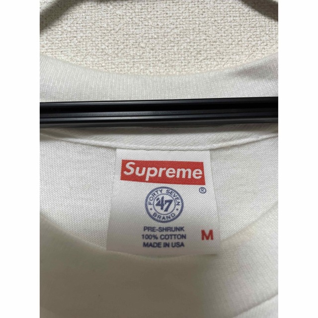 Supreme(シュプリーム)のSupreme New York Yankees Box Logo Tee  白 メンズのトップス(Tシャツ/カットソー(半袖/袖なし))の商品写真