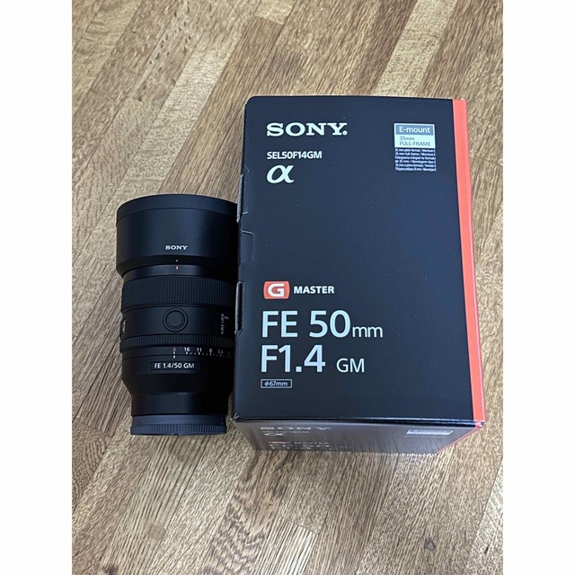 SONY(ソニー)のken9757様用美品SONY FE 50mm F1.4 GM フィルター付き スマホ/家電/カメラのカメラ(レンズ(単焦点))の商品写真