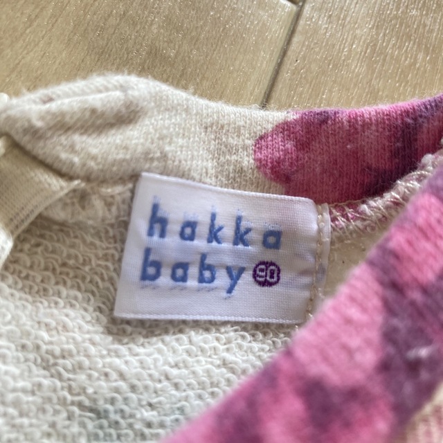 hakka baby(ハッカベビー)のhakka baby 90 花柄ワンピース キッズ/ベビー/マタニティのキッズ服女の子用(90cm~)(ワンピース)の商品写真