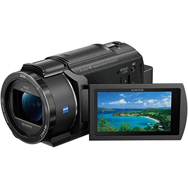 (中古）ソニー SONY ビデオカメラ FDR-AX40 4K 64GB 光学20倍 ブラック Handycam FDR-AX40 BC