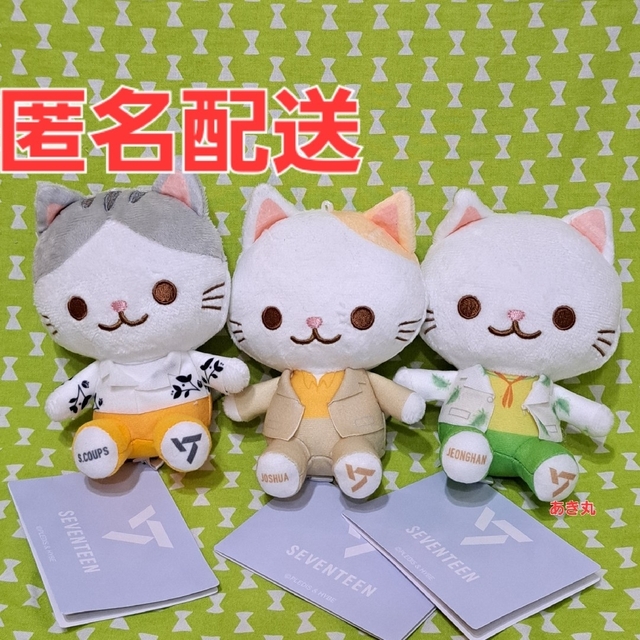 交換無料! SEVENTEEN セブチ ANIMALCOORDYぬいぐるみ ネコ ジョンハン