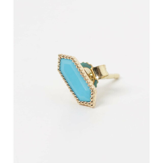 URBAN RESEARCH(アーバンリサーチ)の【Turquoise】METIER Astra Hexa Turquoise Stud レディースのアクセサリー(ピアス)の商品写真