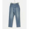 【LIGHTBLUE】【S】Moname DENIM RELAX SLIM