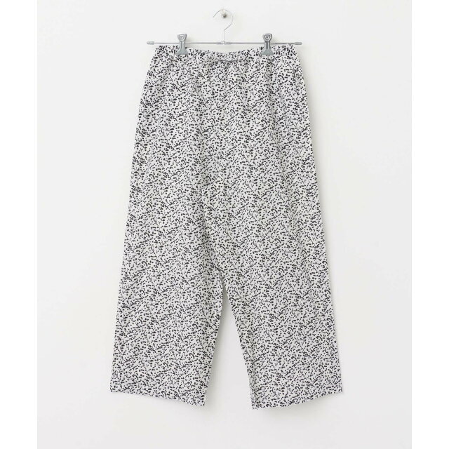 URBAN RESEARCH DOORS(アーバンリサーチドアーズ)の【wht×blu】『別注』mizuiro ind*DOORS print pants レディースのパンツ(その他)の商品写真