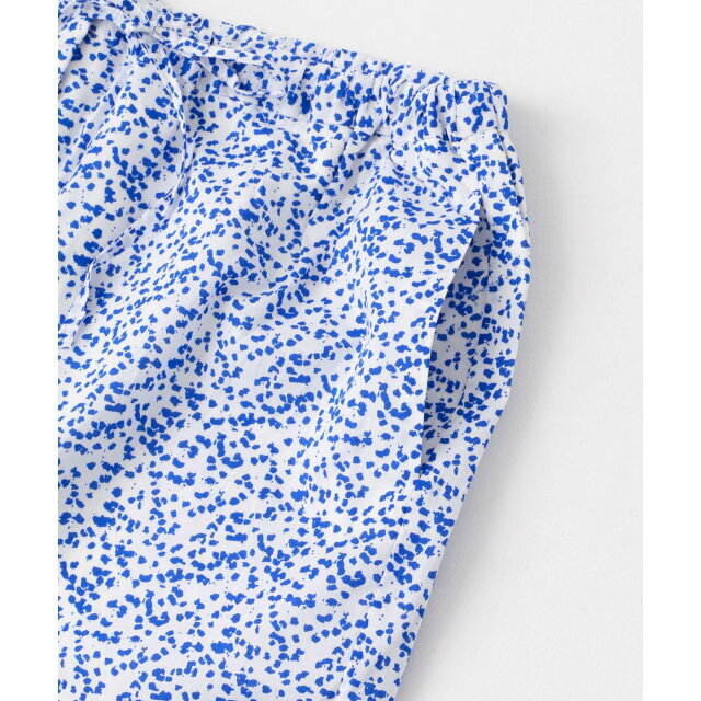 URBAN RESEARCH DOORS(アーバンリサーチドアーズ)の【wht×blu】『別注』mizuiro ind*DOORS print pants レディースのパンツ(その他)の商品写真