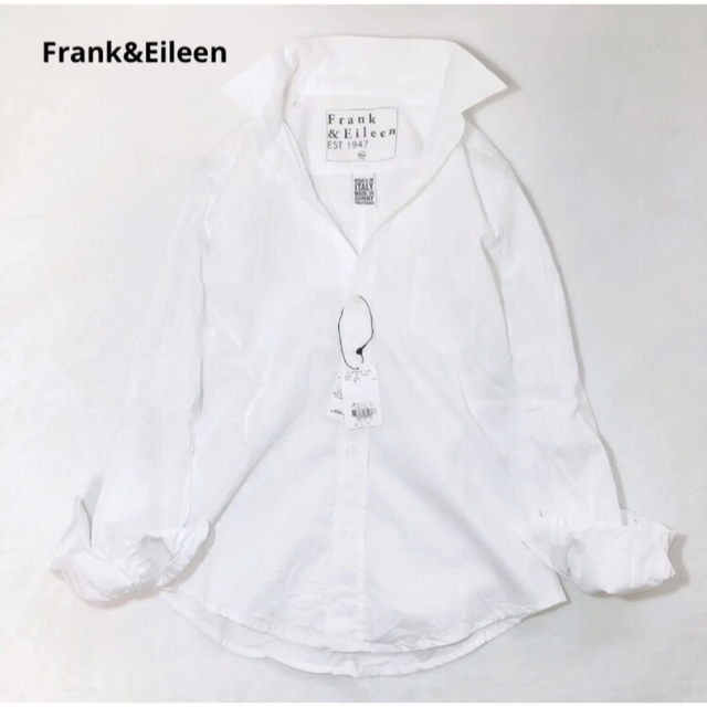 新品 Frank&Eileen フランクアンドアイリーン シワ加工 シャツ-