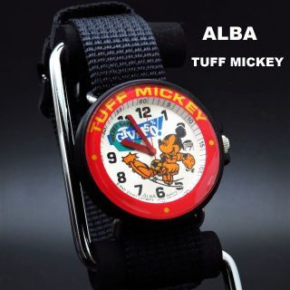 セイコー(SEIKO)のALBA TUFF MICKEY 腕時計 サッカー ディズニー(腕時計(アナログ))