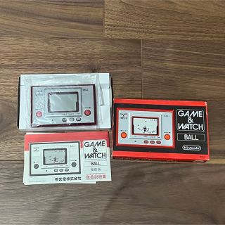 ニンテンドウ(任天堂)のGAME&WATCH BALL クラブニンテンドー 2009年度プラチナ会員特典(携帯用ゲーム機本体)