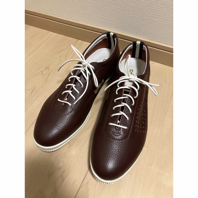 希少!【新品未使用】トップセブン/TOP SEVEN レザースニーカー ブラウン