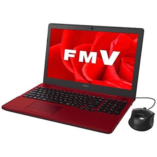 中古）富士通 15.6型ノートパソコン FMV LIFEBOOK AH42/B3 ルビー