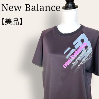 New Balance - 【美品】ニューバランス Tシャツ ビッグロゴプリント ...