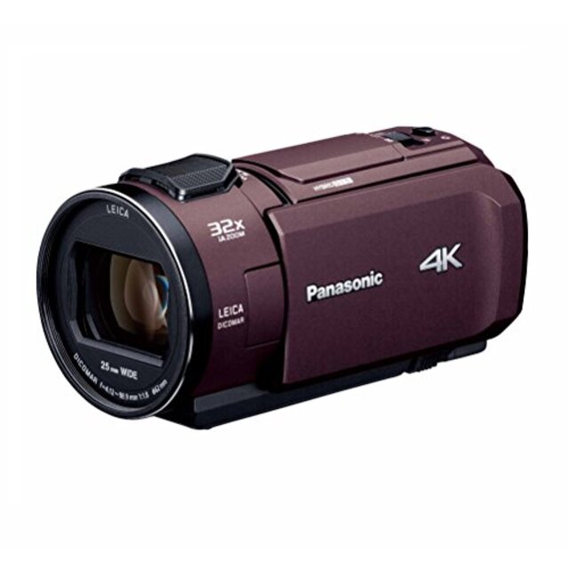 2022新商品 (中古）パナソニック 4K HC-VZX1M-T ブラウン あとから補正 64GB VZX1M ビデオカメラ その他 