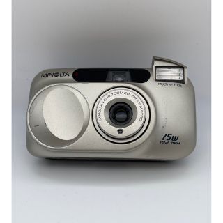 コニカミノルタ(KONICA MINOLTA)の完動品 MINOLTA RIVA ZOOM 75W コンパクトフィルムカメラ(フィルムカメラ)