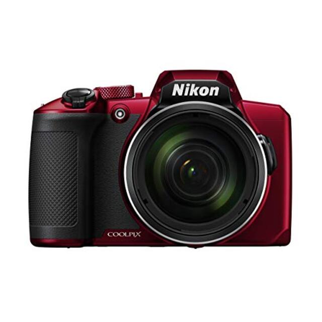 (中古）Nikon デジタルカメラ COOLPIX B600 RD 光学60倍 軽量 クールピクス レッド B600RD