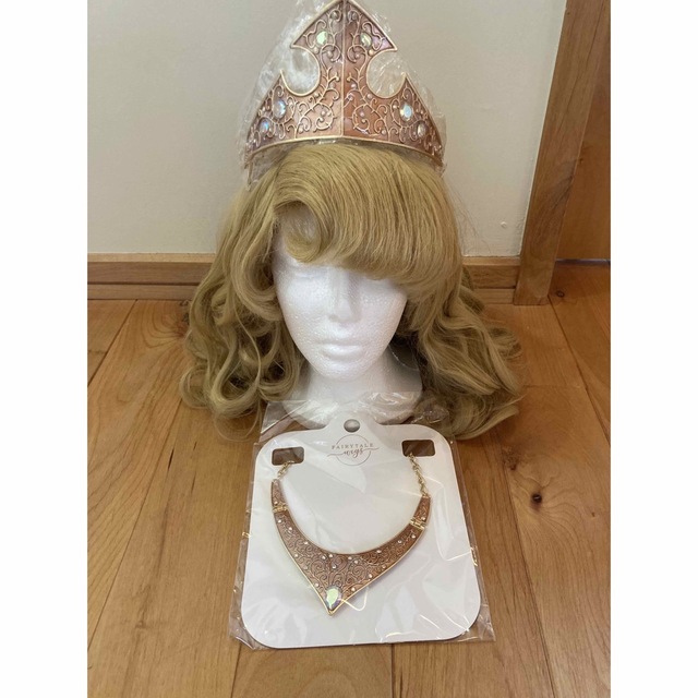 Fairytail wigs オーロラ姫 ティアラ&ネックレス