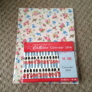 キャスキッドソン(Cath Kidston)のキャスのカレンダーとクリアファイル(その他)