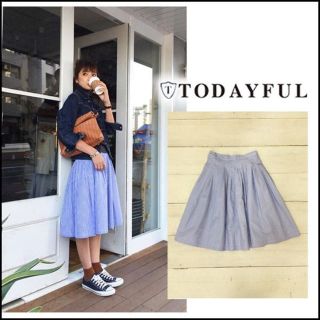 トゥデイフル(TODAYFUL)の定価17280円☆即決はお値下げします(ひざ丈スカート)