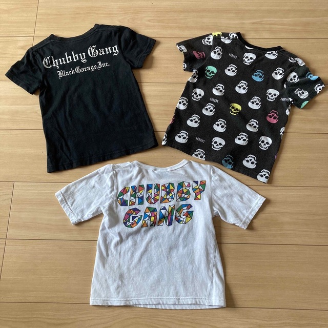 CHUBBYGANG チャビーギャング Tシャツ 3点セット110の通販 by るいママ チャビーギャング 110 2枚セット Tシャツ