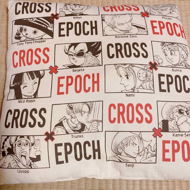 ONE PIECE ドラゴンボール　CROSSEPOCH クッション　レア