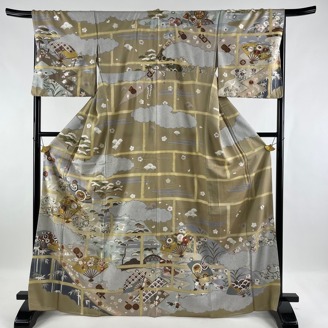 100%新品人気】 色留袖 美品 名品 身丈160cm 裄丈69cm 正絹 の通販 by ...