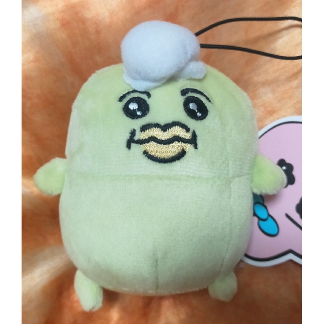 ✳可哀想に! おぱんちゅうさぎ ぬいぐるみ マスコット 脱帽カッパ✳ エンタメ/ホビーのおもちゃ/ぬいぐるみ(ぬいぐるみ)の商品写真