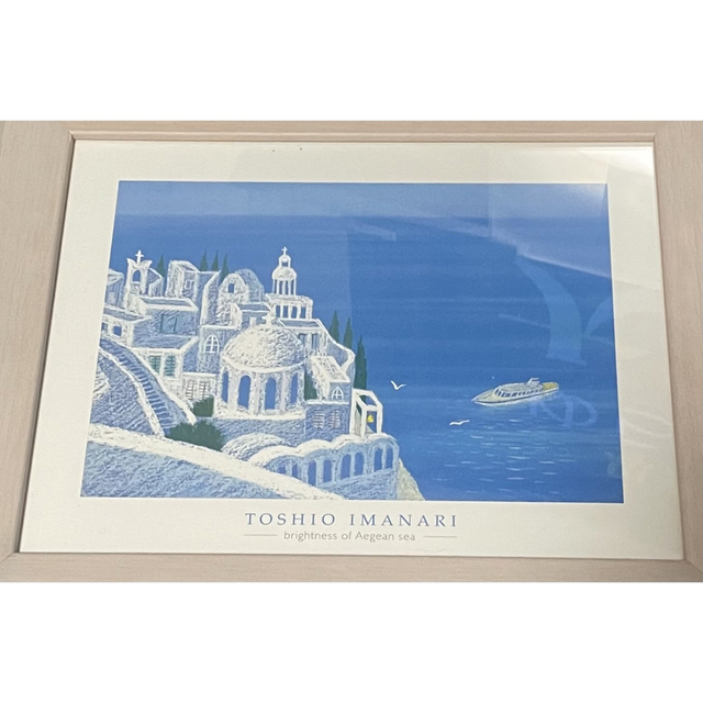 パステル画　TOSHIO IMANARI