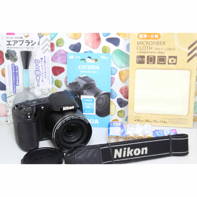 ♥︎Nikon COOLPIX L340 ◇近くも遠くもOK ◇スマホ転送 美品 - www ...