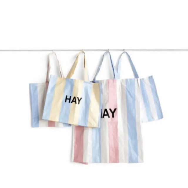 SUSAN BIJL - ♡HAY キャンディ ストライプ ショッパー レッド ヘイ ...