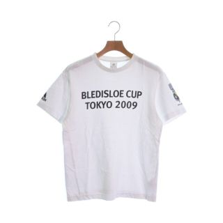 アディダス(adidas)のadidas アディダス Tシャツ・カットソー M 白 【古着】【中古】(Tシャツ/カットソー(半袖/袖なし))