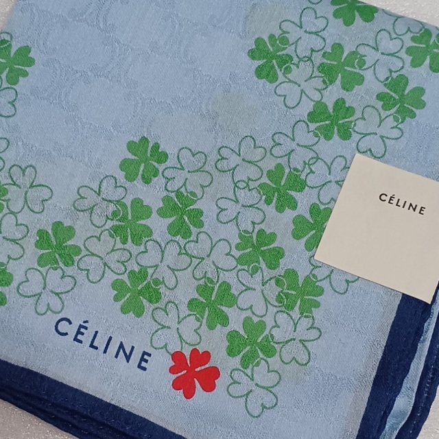 celine(セリーヌ)の値下げ📌セリーヌ☆大判ハンカチ レディースのファッション小物(ハンカチ)の商品写真