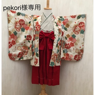 pekori様専用羽織袴❤️ハンドメイドベビー袴❤️(和服/着物)