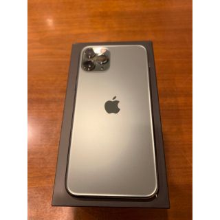 アイフォーン(iPhone)の美中古_最大容量100%_ iPhone 11 pro 256GB SIMフリー(スマートフォン本体)