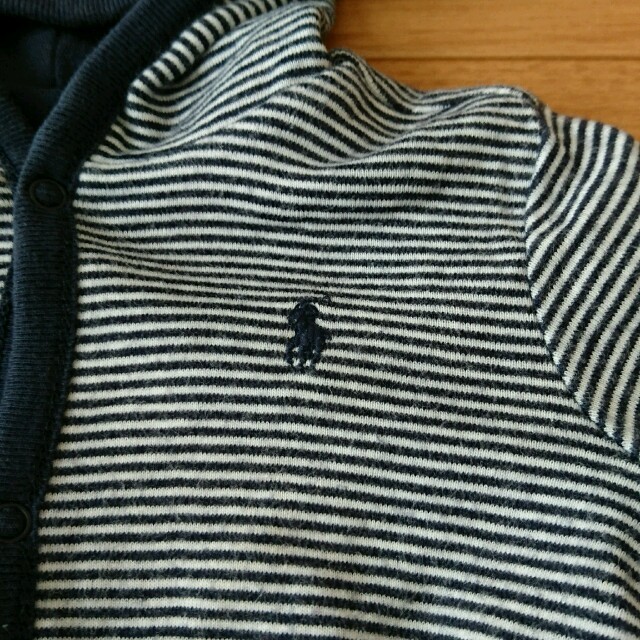 POLO RALPH LAUREN(ポロラルフローレン)の腹ペコ様専用★ラルフローレン★リバーシブルパーカー 70 キッズ/ベビー/マタニティのベビー服(~85cm)(カーディガン/ボレロ)の商品写真