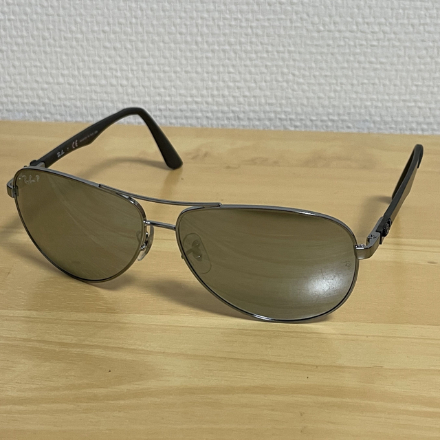 【91%OFF!】 ★限定モデル★Ray-Ban ★カーボン★ポラライズド偏光サングラス国内正規品