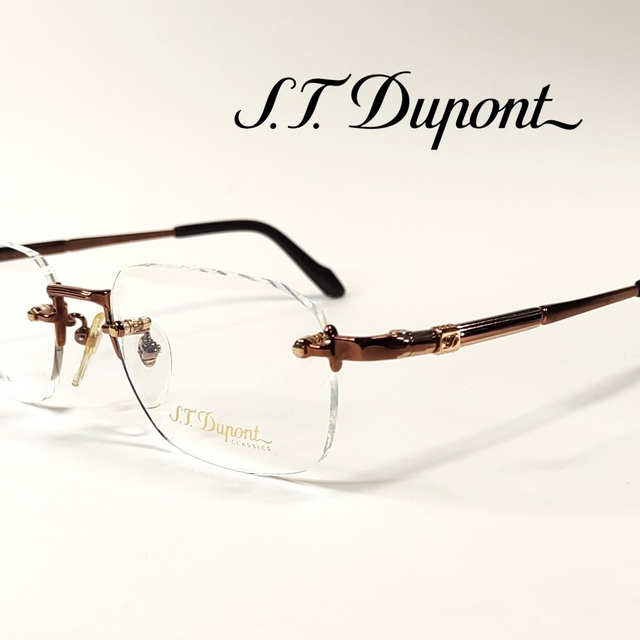 S.T. Dupont - S.T DuPont メガネフレーム ツーポイント DP2493Tの通販