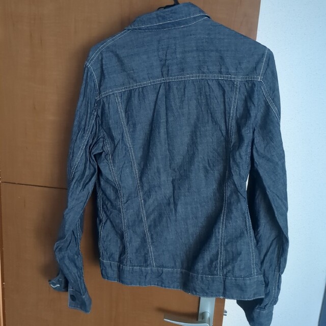 UNIQLO(ユニクロ)のユニクロ　羽織り　ジャケット レディースのジャケット/アウター(Gジャン/デニムジャケット)の商品写真